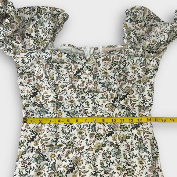 Audrey Parks x Francesca's Bobbi Floral Midi Dress Size Medium - Picture 9 of 9